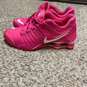 Pink Nike Shox